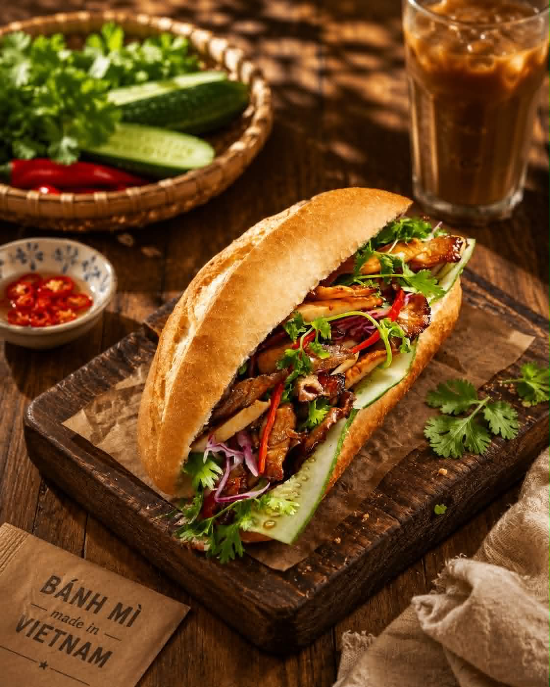 Bánh mỳ thịt nướng