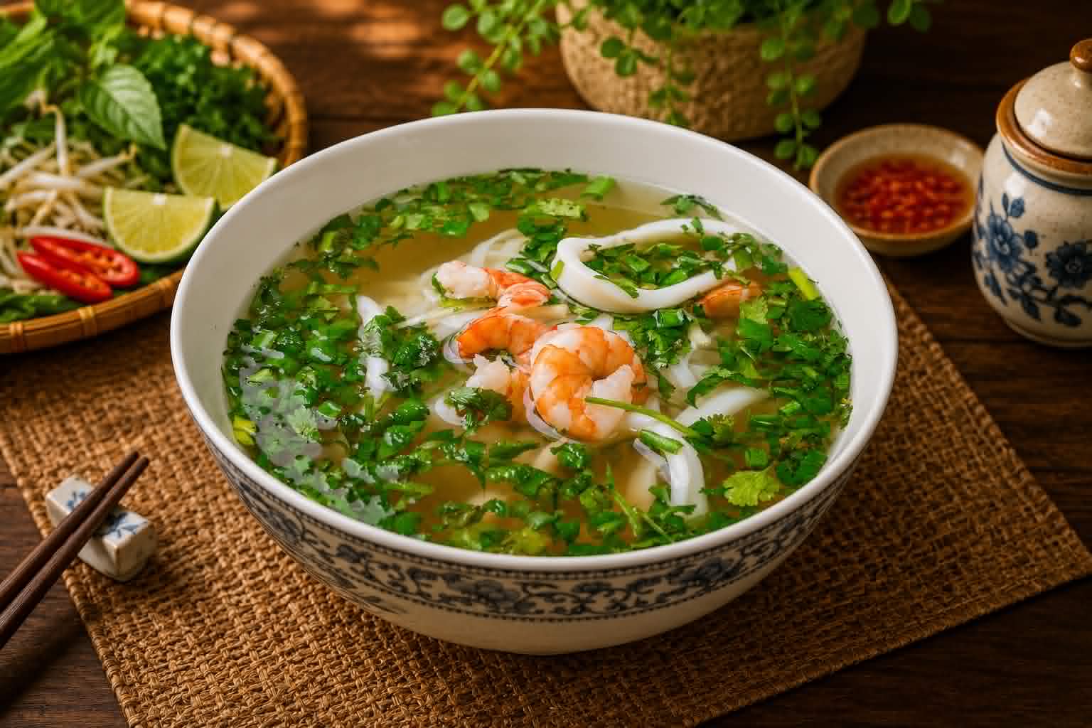 Phở hải sản